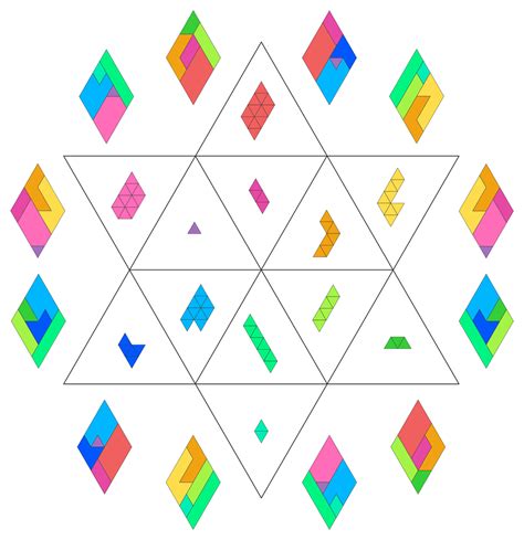 Geometric magic square